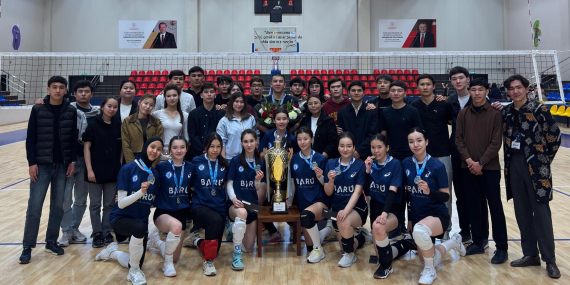 BARÜ Kazakistanlı Öğrenciler Şampiyon MANŞET